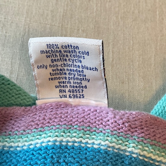 Colorful Striped Kids Hoodie - Picture 5 of 5